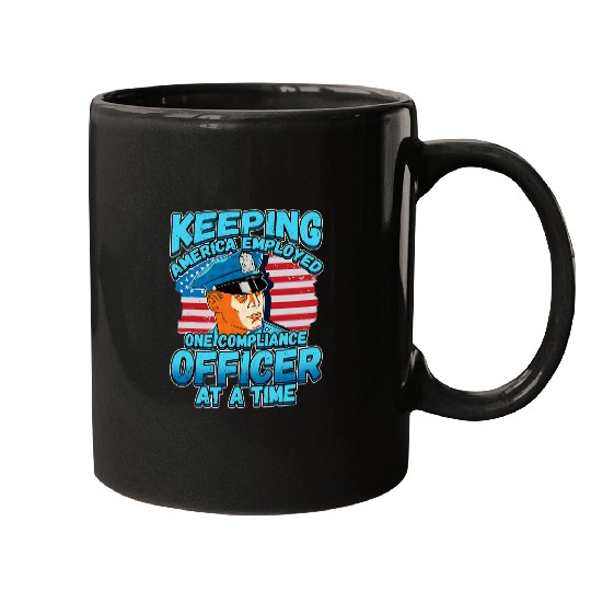 Law Enforcement Design for a Police Officer s 9 Mugs