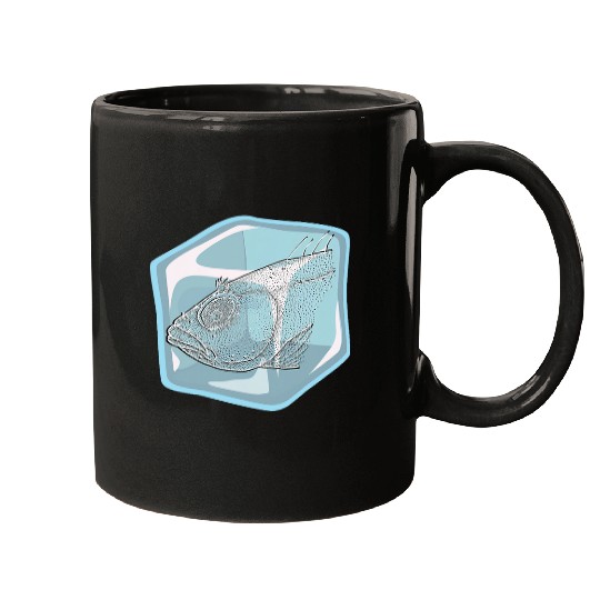 Cool Fish Head Ice Mugs