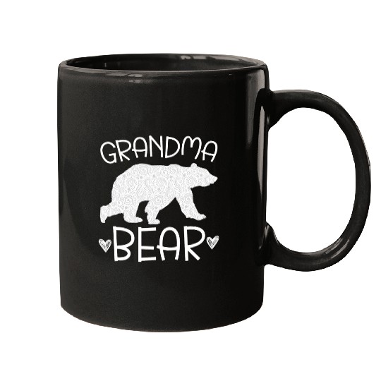 Bear Pet Grandma Bear Lover Grandmother Granny Grandparents Day 2 Mugs