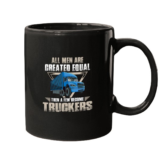Mens Diesel Trucker Funny Big Rig SemiTrailer Truck Driver Mugs