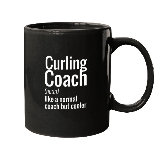 Curling Coaches Are Cooler Funny Appreciation Mugs
