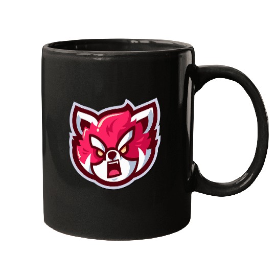 Panda Pet Angry Red Panda Mugs