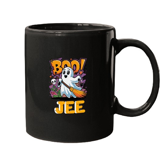 Coffee Fun Boo Jee Cute Spooky Coffee ghosts Boujee Funny Halloween 1 Mugs