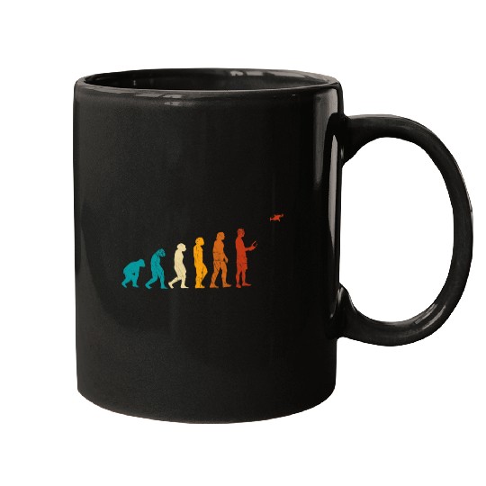 FPV Drone Pilot Essentials Evolution Drone Lover Drone Racer Mugs