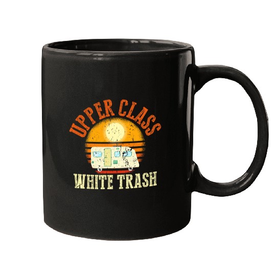 Beer Fun Upper class white trash Beer and trash Mugs