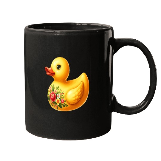 Duck Pet Ducklings Bath Duck Quacking 171 Mugs