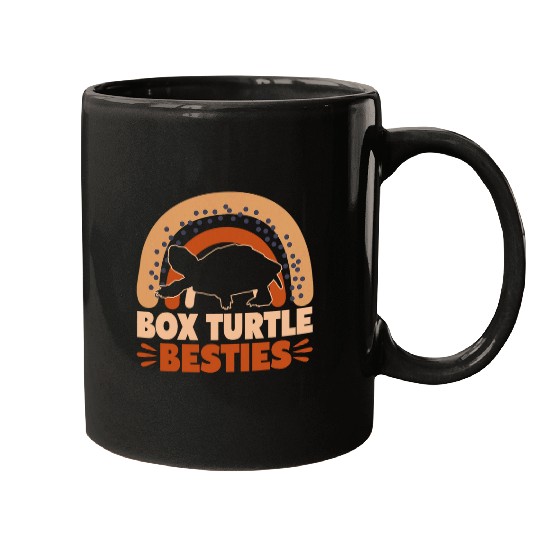 Turtle Pet Box Turtle Besties BFF bests Friends Bestie Mugs