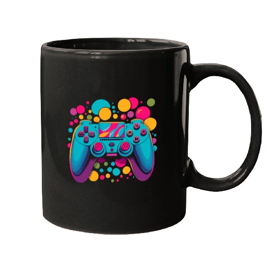 Dot Day Polka Dots Dotted Gaming Kids Boys Youths video game Mugs