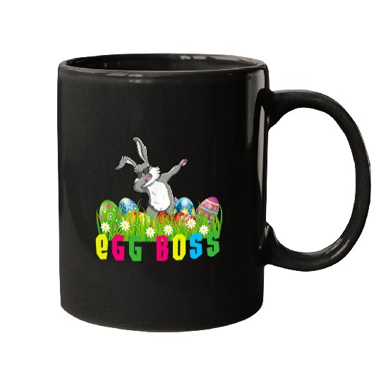 Dab Bunny Egg Boss for Easter Day Daily Wears Mugs