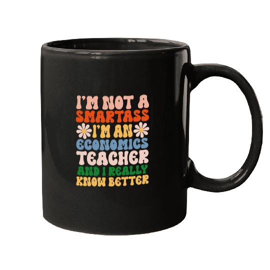 Economics Teacher 3 Mugs