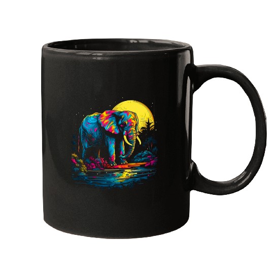 Elephant Pet Wilderness Mugs