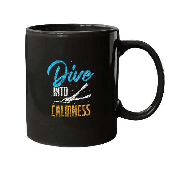 Discover Dive Into Calmness Spear Fishing Spearfisher Spearfishing Mugs