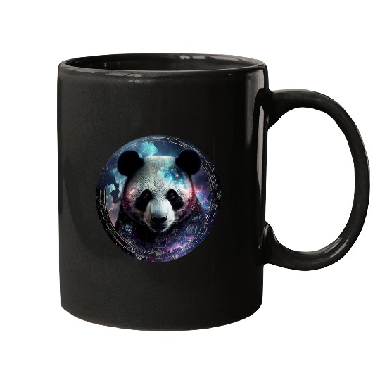 Panda Pet art fantasy motif animal print panda Mugs