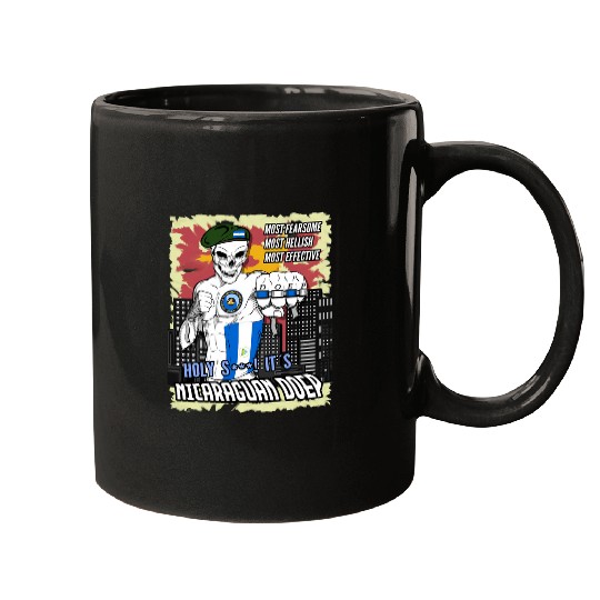 Nicaraguan Police DOEP Special forces Nicaragua SWAT Zombie Mugs