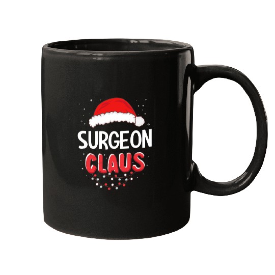 Discover Surgeon Santa Claus Christmas Matching Costume Mugs