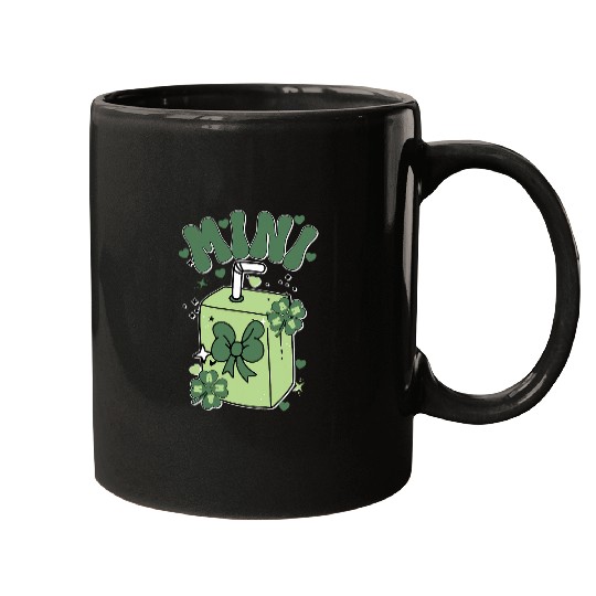 Coffee Fun Mama Mini Cute Coffee milk St Patricks Day Women Men Kids Mugs