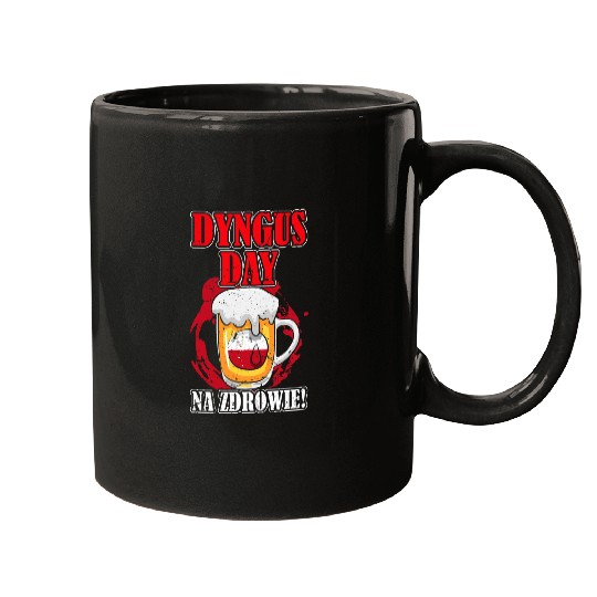 Beer Fun Dyngus Day Polish Drinking Beer Mug 7 Mugs