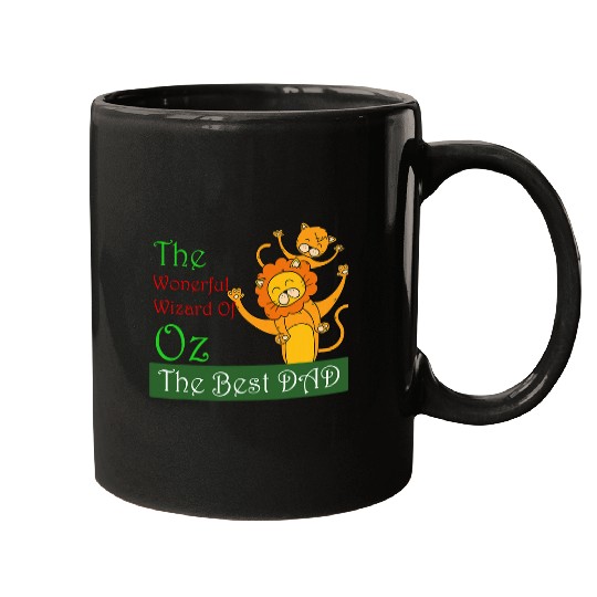 Lion Pet The Wonderful Wizard Of Oz Lion The bests DAD Father s Day Mugs