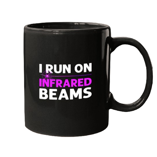 Discover I Run On Infrared Beams Laser Tagging Laser Tag Mugs