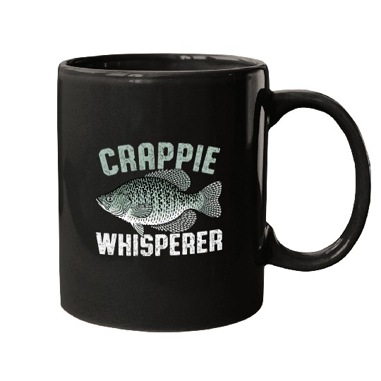 Crappie Whisperer Funny Freshwater Crappie Fishing Lover Mugs