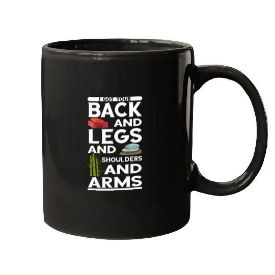 Massotherapist I Got Your Back And Legs Massage Therapist Mugs