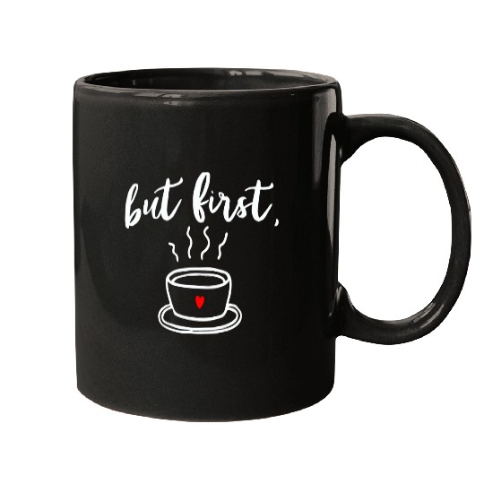 Coffee Fun But First Coffee 3 Mugs