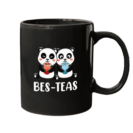 Panda Pet Kawaii Panda Bubble Tea Bes Teas bests Teas Boba Tea Lover Mugs