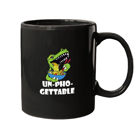 Dragon Pet Food Pun Dragon Pho Bowl Vietnamese Noodle Soup Ramen Mugs