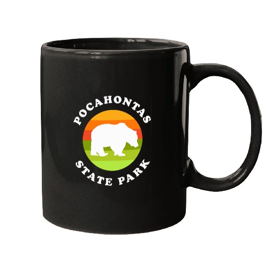 Bear Pet Pocahontas State Park Virginia Bear VA Souvenir Mugs