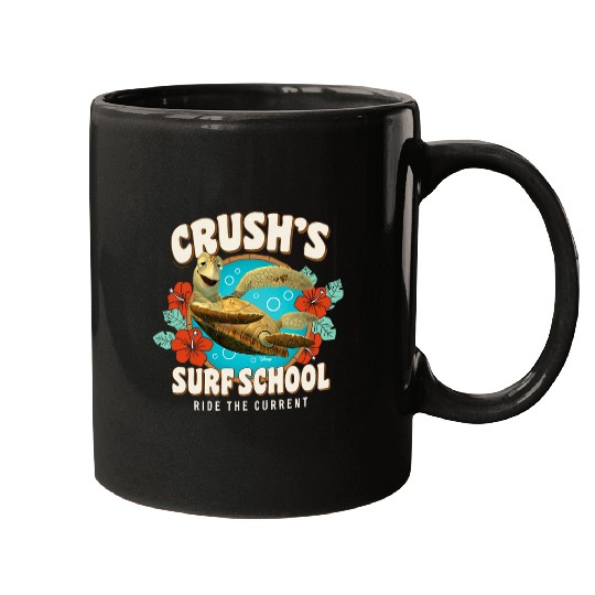 Finding Nemo Crushs Surf School Mugs
