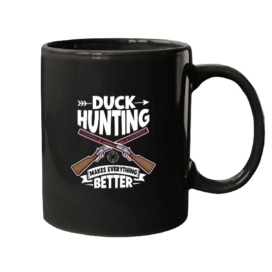 Duck Hunt Duck Hunter Bird Hunting Duck Hunting Duckaholic Mugs