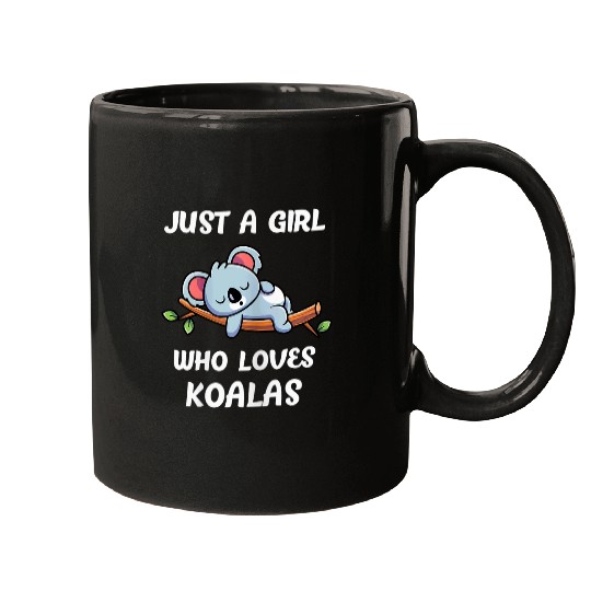 Koala Pet Bear Just A Girl Who Loves Koala Wombat Mugs
