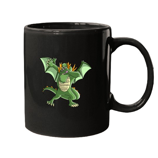 Dragon Pet Cool Dabbings Dragon Funny Draco Beast HipHop Dancer Gift 1 Mugs