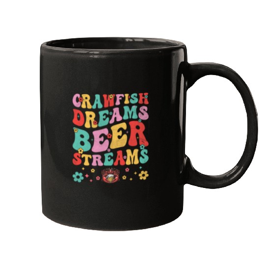 Beer Fun Cajun Crawfish Crayfish Boil Beer Drinking Beer Lover 38 Mugs