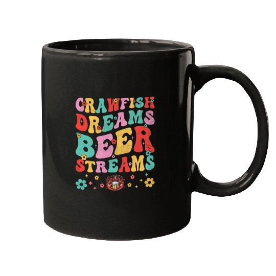 Beer Fun Cajun Crawfish Crayfish Boil Beer Drinking Beer Lover 38 Mugs
