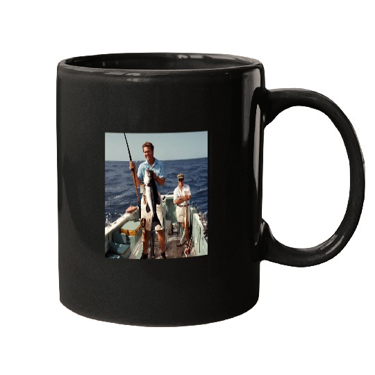 Fishing Fun Deepsea Fishing Charter Boat Mugs
