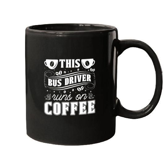 Coffee Fun Bus Driver University Student High School Christian Coffee Mugs