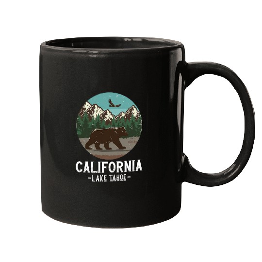 Lake Tahoe californias Nature Hiking Mountains Outdoors 1 Mugs
