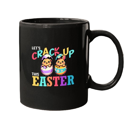 Lets Crack Up This Easter Bunny Egg Hunt Happy Easter Pun 9 Mugs