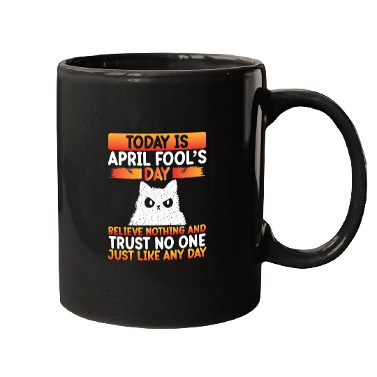 Owl Pet April Fools Day Grumpy Owl Mugs
