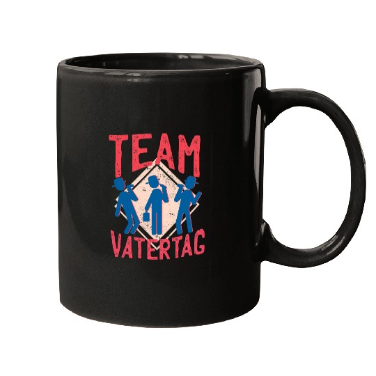 Mens Team Fathers Day Snow Tour Heaven Day Beer Box Run Mugs