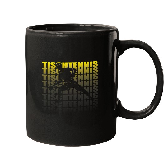 Net table tennis accessories ping pong design as table tennis Mugs