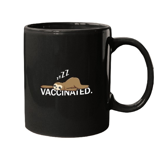 Sloth Pet Vaccinated Women Funny Sleeping Sloth Women Plus Size 1 Mugs