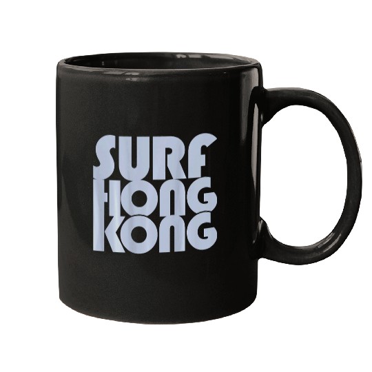 Surf Hong Kong Big Wave Bay Surfers China Pacific Surfing Mugs