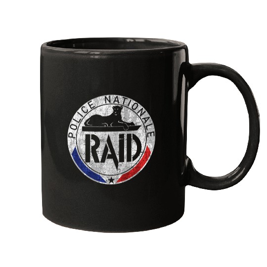 RAID French Police Tactical Unit Mugs