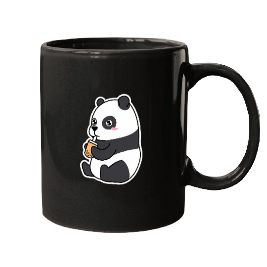 Panda Pet Boba Milk Tea Funny Bubble Tea Lover JT Mugs