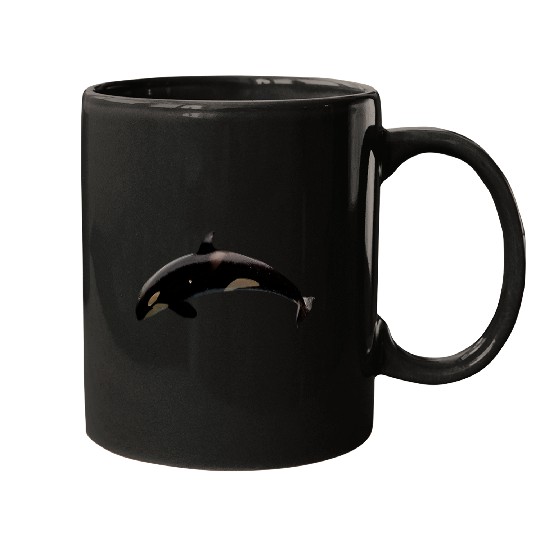 Panda Pet Orca Killer Whale Art Sea Panda Save The Whales Sea Ocean Mugs