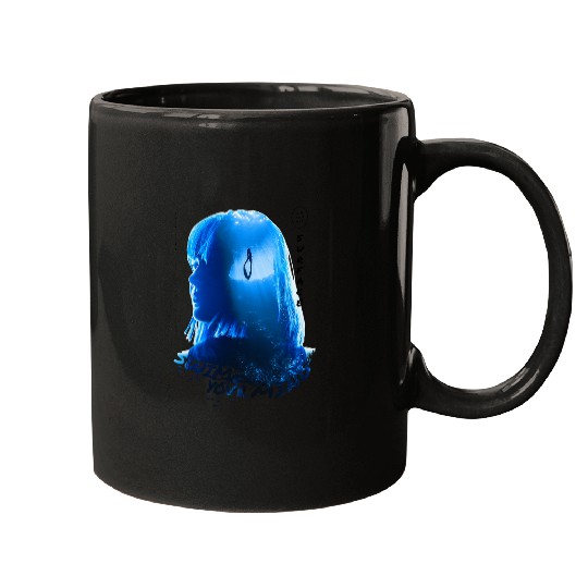 Swim Your Mind Inspirational Double Exposure Tee Mind Mugs