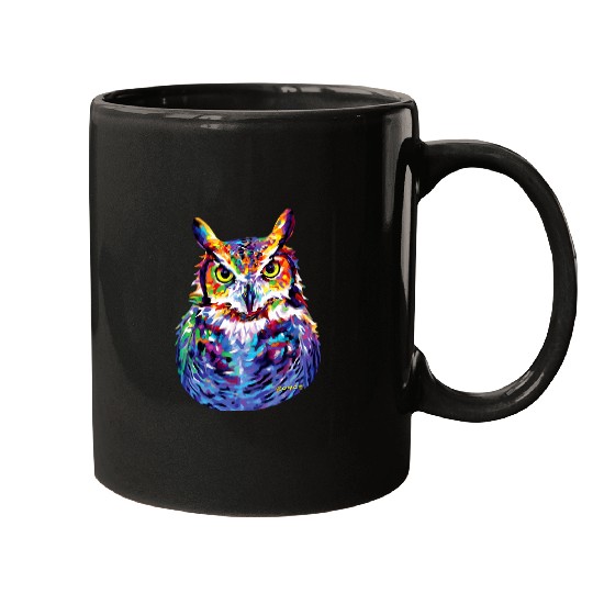 Owl Pet Barn Owl Wild Animal Zoo Wildlife Gifts for Nature Lover 8 Mugs