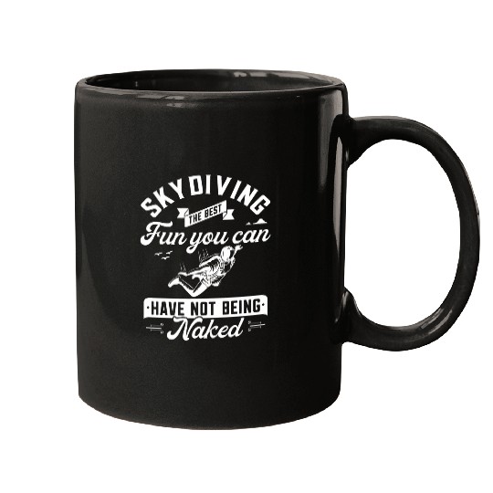 Skydiving Parachute Base Jumping Skydiver bests Fun Mugs
